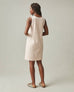 Women's Muscle Tee Dress - Cork Stripe